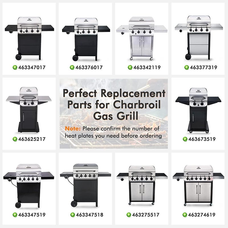 Yiming Grill Parts for Char-Broil Performance 5 Burner Gas Grill Replacement Parts, Charbroil Performance 463347519, 463243518, 463275517, 463373019, 463347518, 463243519. Charbroil 4 Burner 463342119. - Image 2